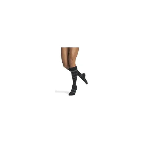 Sigvaris - 143Cb03 - Microfiber Shades Calf High - Mini Stripe