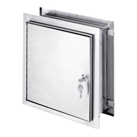 Omnimed - 181785 - Cabinet, Pass Thru W/Keylock - Each
