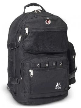 Everest - 3045Rblack - Backpack Deluxe Oversize - Each