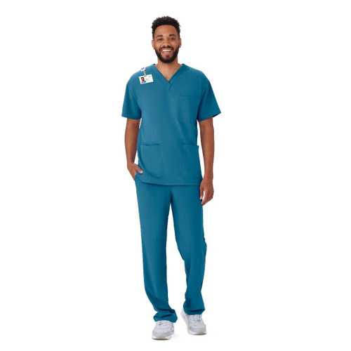 Medline - 4615crbxxxl - Top,Scrub,Madison,Unisex,3 Pckt,Crb,Xxxl - Each
