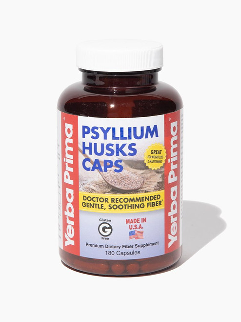 Yerba Prima - 466106 - Psyllium Husks Caps - Each