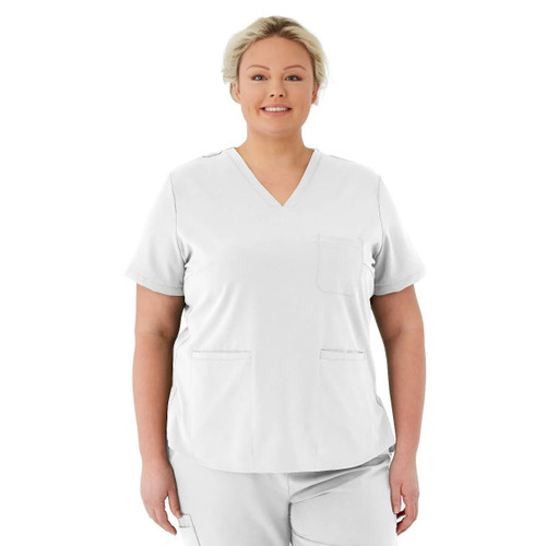 Medline - 4802whtl - Top,Scrub,Ave,Wmn,Lex,Wht,L - Each