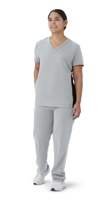Medline - 4865gryxs - Top, Scrub, Ave, Wmn, Staten, Gry, Xs - Each
