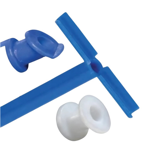 Olympus America - Baxter - 70140270 - Ear Ventilation Tube Beveled Bobbin 1.27 Mm Inner Diameter Pacific Coated Fluoroplastic Blue - Box/6