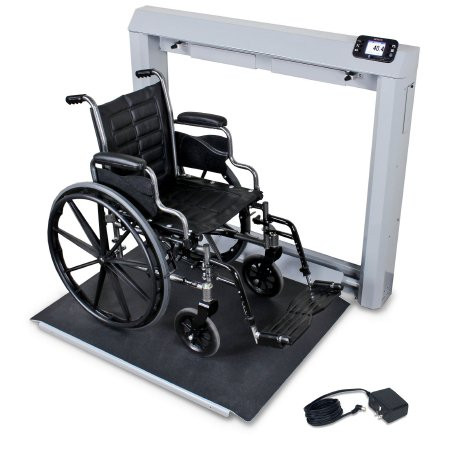 Detecto - 7550 - Scale, Wheelchair Wall Mount Digital Fold-Up - Each