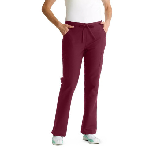 Medline - 8865jwns - Pant,Scrub,Cargo,Modern-Fit,Wine,S - Each