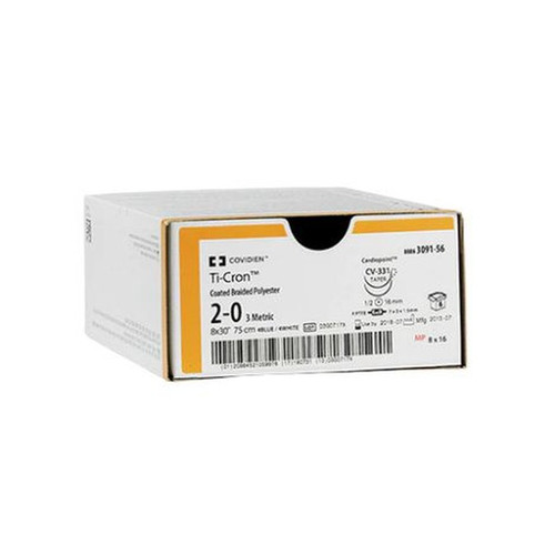Medtronic - Covidien - 88863065-61 - 8886306561 - Suture, O Ti - Cron C - 14 Blu 36 - Case/36
