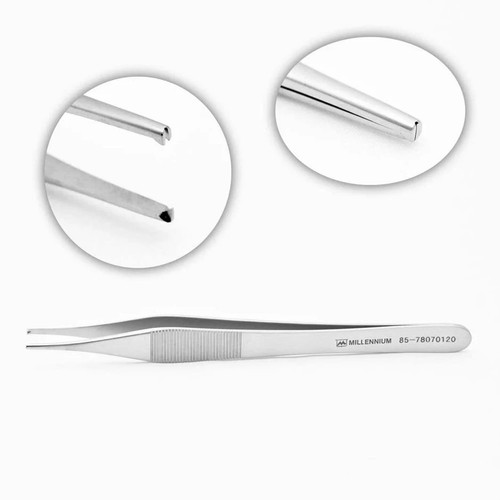 Aspen - Olsen - 90-2002 - 902002 - Forcep, Semkin Bipolar Smooth Tip Strt Rusbl 5 3/4 - Each