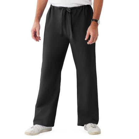 Medline - 900dkwl-Cm - Pant,Scrub,Rev,Unisex,Black,Mdl-Cc,Lg - Each
