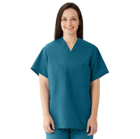 Medline - 910jcb4xl-Cm - Top,Scrub,Rev,2pkt,Caribbean,Mdl-Cc,4xl - Each