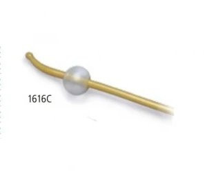 Cardinal Health - Ultramer - 1616C - Foley Catheter 2 - Way Coude Tip 5 Cc Balloon 16 Fr Hydrogel Coated Latex - Carton/12