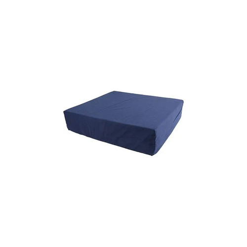 Fabrication Enterprises - 50-1326 - Wheelchair Cushion With Removable Cover, Foam