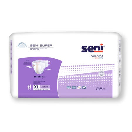 Tzmo Usa Inc. - Sxl25Bs1 - Brief, Incont Seni Super Xlg 55"-67" - Package/25