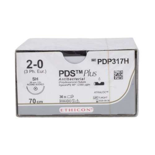 Johnson & - J Healthcare Systems - Sxpp2B418 - Suture, Stratafix Spiral Pds +2 - 0 Dyed 14X14Cm - Box/12