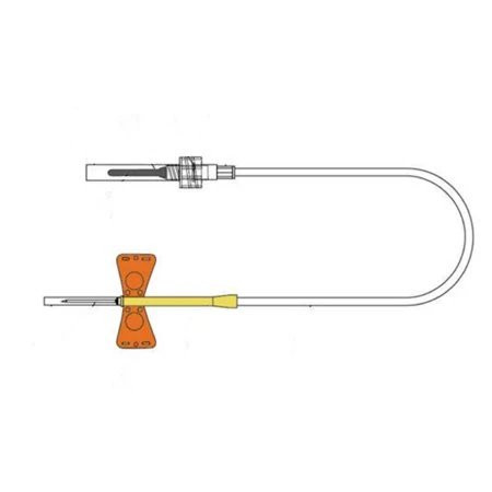 Kawasumi - KAWASUMI LABORATORIES - CBMA23G - Collection Set, Blood Safety With 12 Tubing 23Gx3 4 