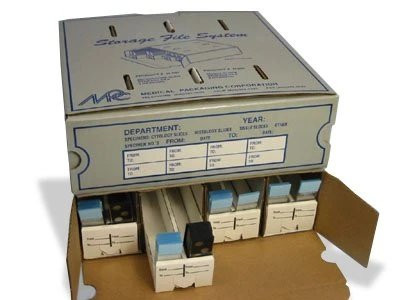 Medical Packaging - Micromate - H400 - Storage, File Microscope Slide4Drwr - Case/10