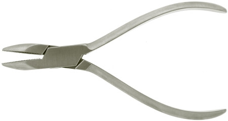 Br Surgical - Br3356714 - Pliers, Ndl Nose Grooved Jaws 14cm Taper Tip 1mm - Each