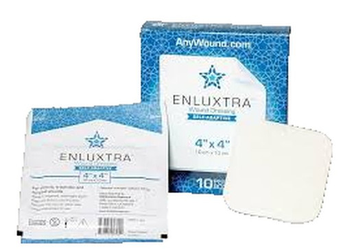 Os Novation Systems - Enluxtra Self-Adaptive - Awd51010C - Dressing Wound 4X4 Osnsys - Each