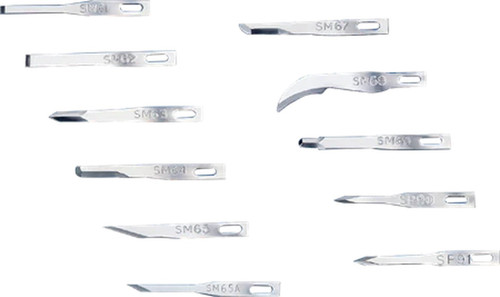Deroyal - Swann-Morton - D5901 - Surgical Blade Stainless Steel No 61 Sterile Disposable Individually Wrapped - Case/4