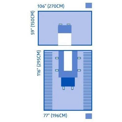 Medline - Dynjp1075 - Pack,Universal,Split And Bar - Case/10