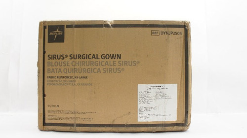 Medline - Dynjp2503 - Gown,Sirus,Fabrnf,Raglan,2Xl,St - Case/28