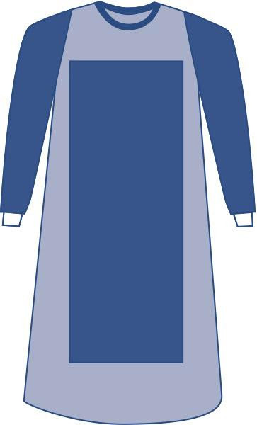 Medline - Dynjp2712 - Gown,Aurora,Brthslv,3Xl - Case/18