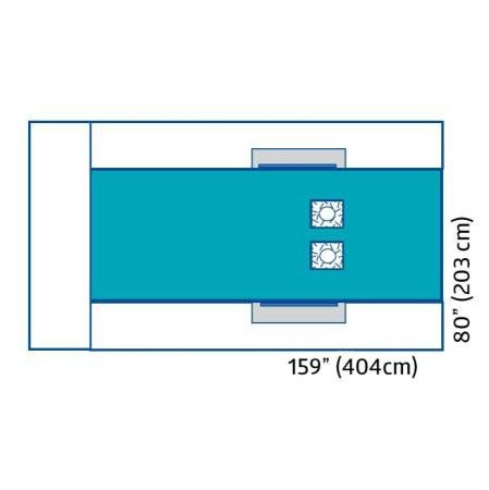 Medline - Dynjp4119Hda - Drape,Femoral Angio,W/Pouch,Hd - Case/8
