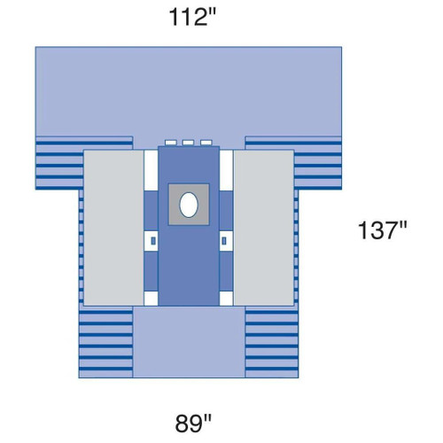 Medline - Dynjp8240 - Pack,Hip V,3/Cs - Case/3