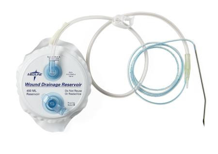 Medline - Dynjwe403 - Evacuator,400cc,Pvc,15fr,3/16" - Each