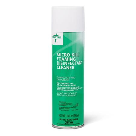 Medline - Evschem711h - Disinfectant,Aerosol,Foaming,17 Oz - Each