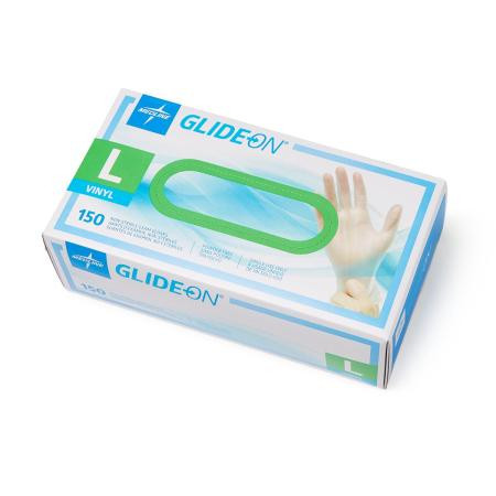 Medline - Glide513 - Glove,Exam,Vinyl,Glide On,Pf,Lf,L - Each