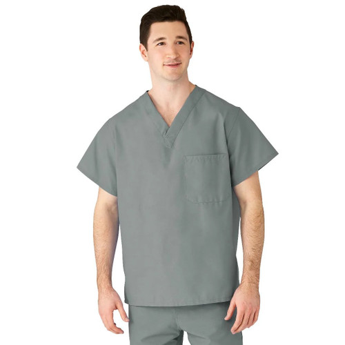 Medline - M610ntzxl-Ca - Top,Scrub,Rev,2pkt,Misty,Ang-Cc,Xl - Each