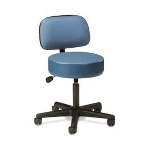 Medline - Mdr213521 - Stool,Pneumatic,W/Backrest,5-Legs - Each