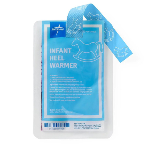 Medline - Mds138009h - Warmer,Heel,Infant,Mtl Disc,Cloth Strap - Each