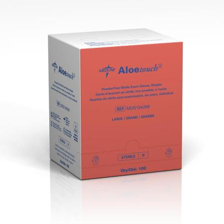 Medline - Mds194286z - Glove,Exam,Nitrile,Aloe,Strl,Pf,Sngl,Lg - Each