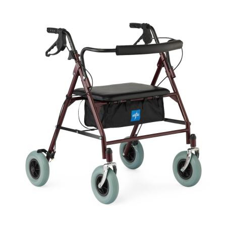 Medline - Mds868xwr - Rollator, Bariatric, Steel - Each
