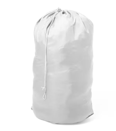 Medline - Mdt021348 - Bag,Hamper,18",Drawcord,Nylon,White - Each