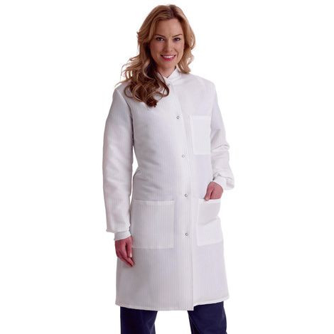 Medline - Mdt046815Xs - Coat,Lab,Ladies,Resistat,White,Xsml - Each