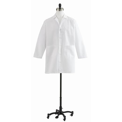 Medline - Mdt12Wht46Es - Coat,Lab,Unisex,Staff Length,White - Each