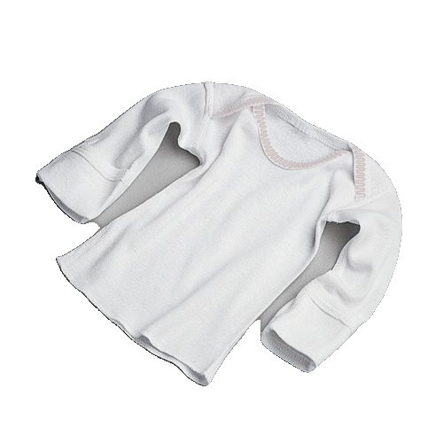 Medline - Mdt2112554 - Shirt,Baby,Slipover,Short Slv,White - Each