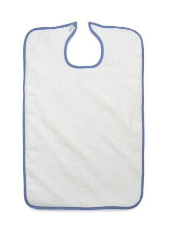 Medline - Mdtab3b33whi - Bib,Adult,Terry,10 Oz,White,21x33 - Each