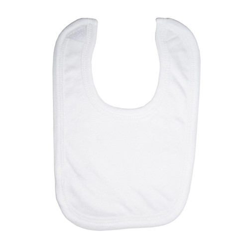 Medline - Mdtddr1023 - Bib,Baby,Knit,Wht,White Trim - Each