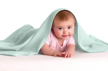 Medline - Mdtpb3C40Mnt - Blanket,Baby,Mint,30X40 - Case/36