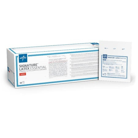 Medline - MSG5960 - Glove Surg Signature Ltx Ess Ltx Pf Size 6 
