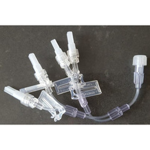 Emed Technologies - Sub-Q - Sub-470 - Sub470 - Quad - Furcated Extension Set - Box/10