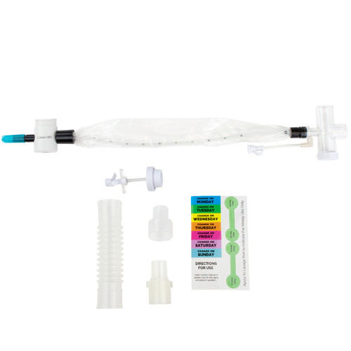 Dynarex - 31010 - Catheter, Trach Sctn Clsd Dbl Swivl Flex Tu 10Fr ( / - Case/20