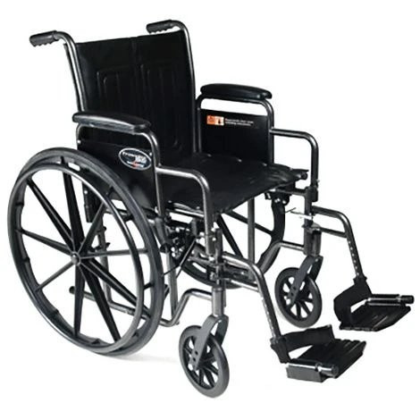 Graham Field - 3H011320 - W/C Advantage Vnl20X16Dskd - Ftr E&J - Vinyl Upholstery - Each