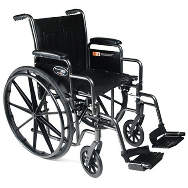 Graham Field - 3H020330 - W/C Advantage Lx Dsk Elr E&J Nylon Upholstery - 300Lb - Each