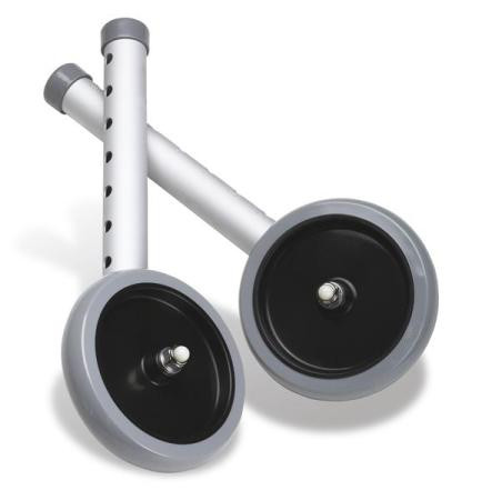 Medline - G07722g - Wheel,5in,Footpiece Set,For Walker - Each