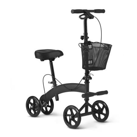 Medline - Mds86000ss - Manual Seated Scooter, Black - Each
